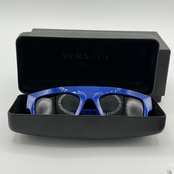 Versace Bluette Browbar Sunglasses - Picture 3 of 11